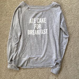 kate spade x Beyond Yoga Ate Cake for Breakfast Shirt